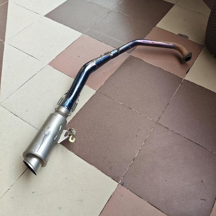 Proliner Yamaha R15 V3 155 Vva Header Blue Biru Bluemoon Leheran Leher Knalpot Racing Fullsystem Sec