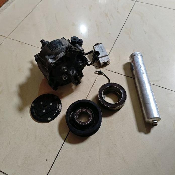 Kompresor Ac Outlander Sport 2014 Mitsubishi Compressor Second Original Ori Os Copotan Bekas Minus L