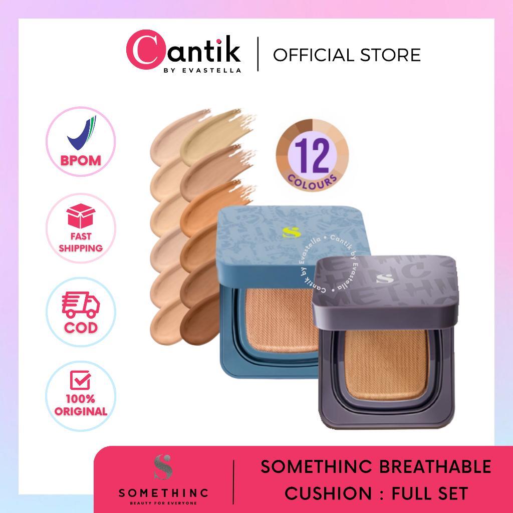 Cantik - Somethinc Copy Paste & Hooman Breathable Cushion Original - Somethinc Copy Paste Cushion - 