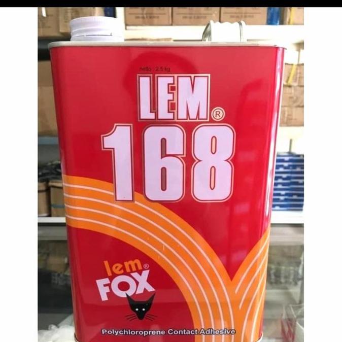 Promo LEM HPL KUNING FOX 168 GALLON /LEM FOX/ LEM HPL 2,5 KG Galon Diskon