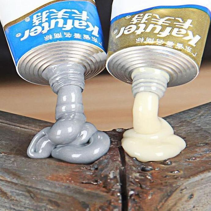 Promo Lem Besi AB Tahan Panas Super Kuat Lem Alumunium Logam Baja Metal Diskon