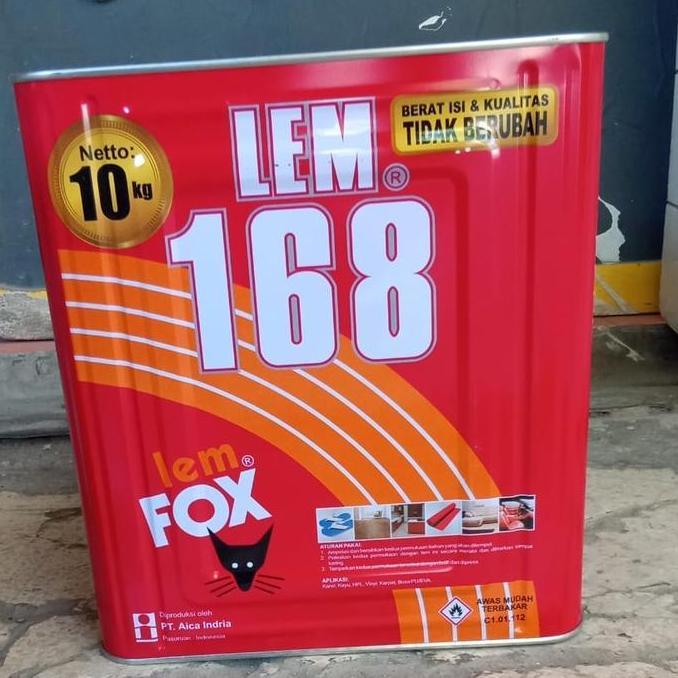 Promo Lem Fox 168 Blek / Lem Kuning 10kg Diskon
