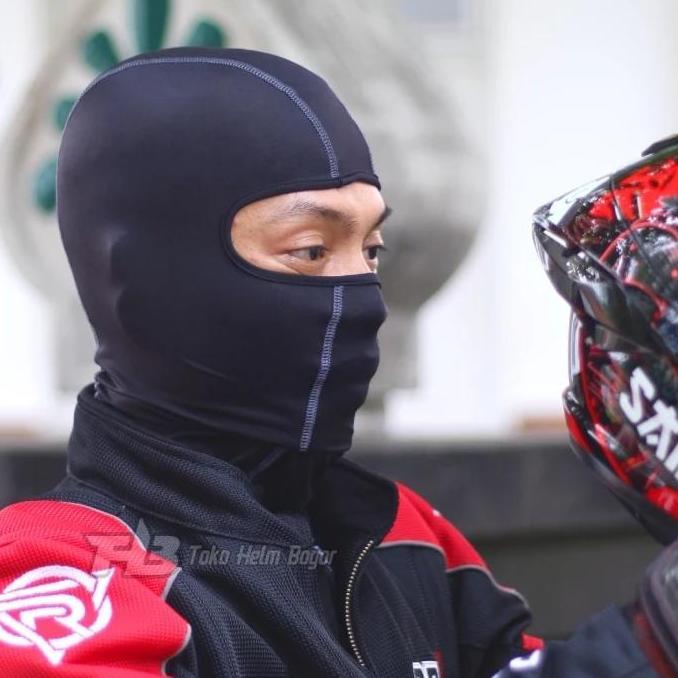 BALACLAVA THB ALL SIZE | BLACK GREY | PREMIUM KODE 357