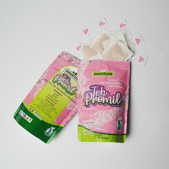 TEH PROMIL TEH PROGRAM HAMIL PREMIUM ASLI ORIGINAL TERBAIK 100% HERBAL