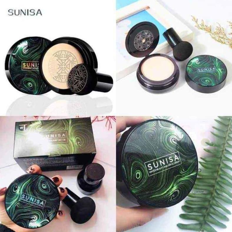 ReadyDonk- (1 SET) SUNISA WATER BEAUTY & AIR PAD CC CREAM / BEDAK WAJAH SUNISA