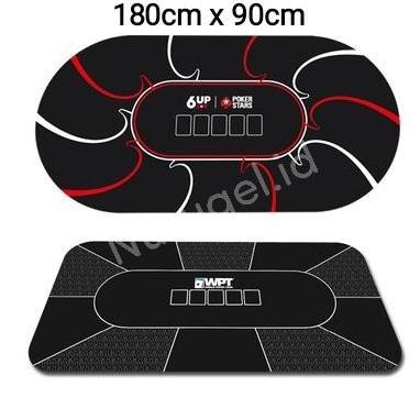 jayabk- Playmat Texas Holdem Poker WPT Series 180cm x 90cm Karpet Alas Meja