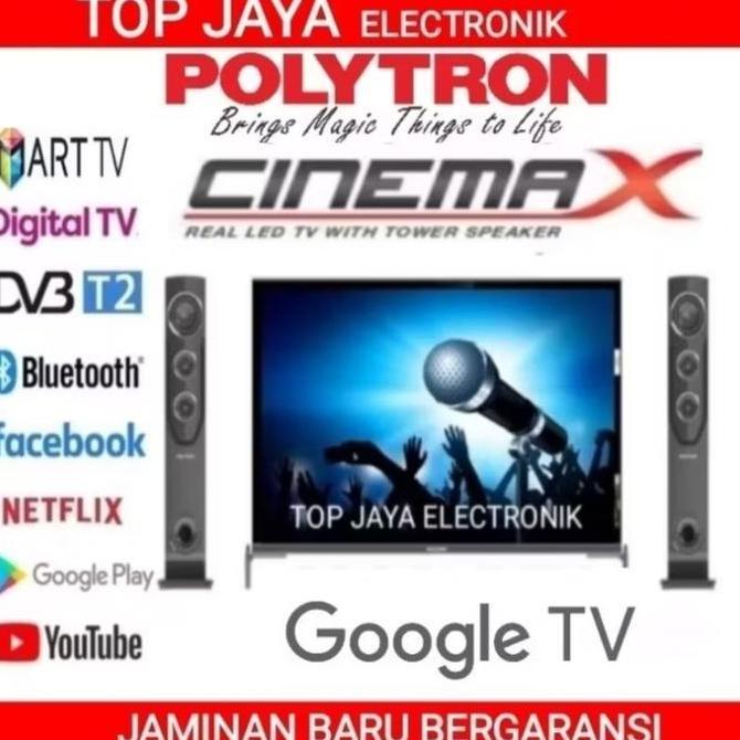 Terlaris Tv Android Polytron 32 Inch Cinemax/Tv Android 32 Inch Polytron Cinemax