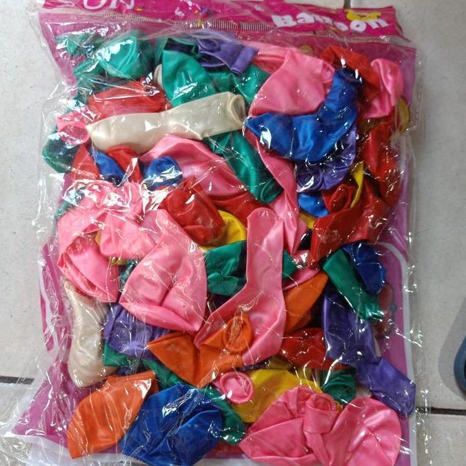 andalanMarket- balon metalic 7" warna warni