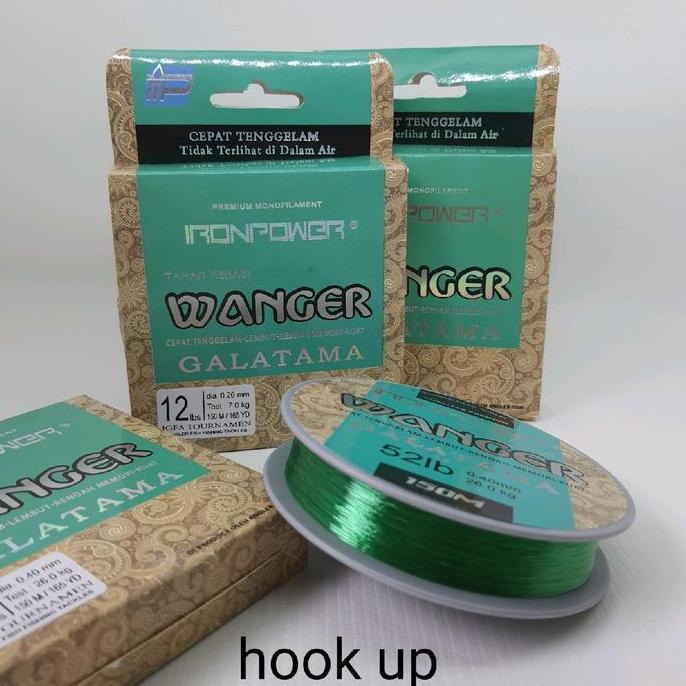 Senar pancing wanger ironpower galatama