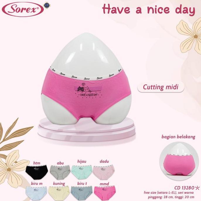 Murah 1 Pc Celana Dalam Anak Perempuan Wanita Anak Cewek Remaja Katun Sorex Non COD