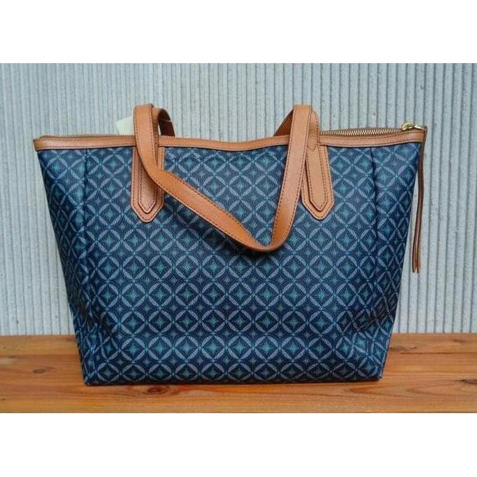 Fossil Sydney Shopper Blue Multi