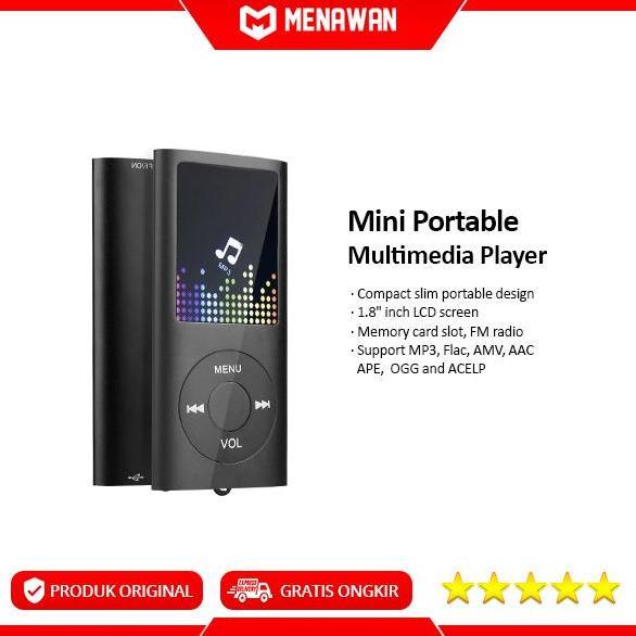 Multimedia Player LCD Digital Audio MP3 Player DAP Musik Player