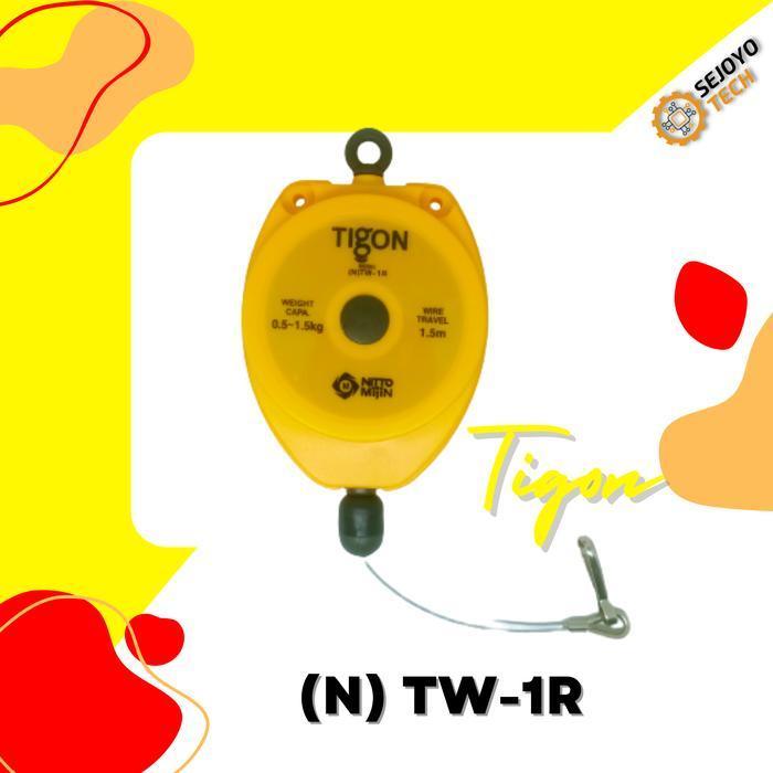 Spring Balancer Retractor Tw-1R Kapasitas 0.5 - 1.5 Kg Tigon Original Dan Terpercaya