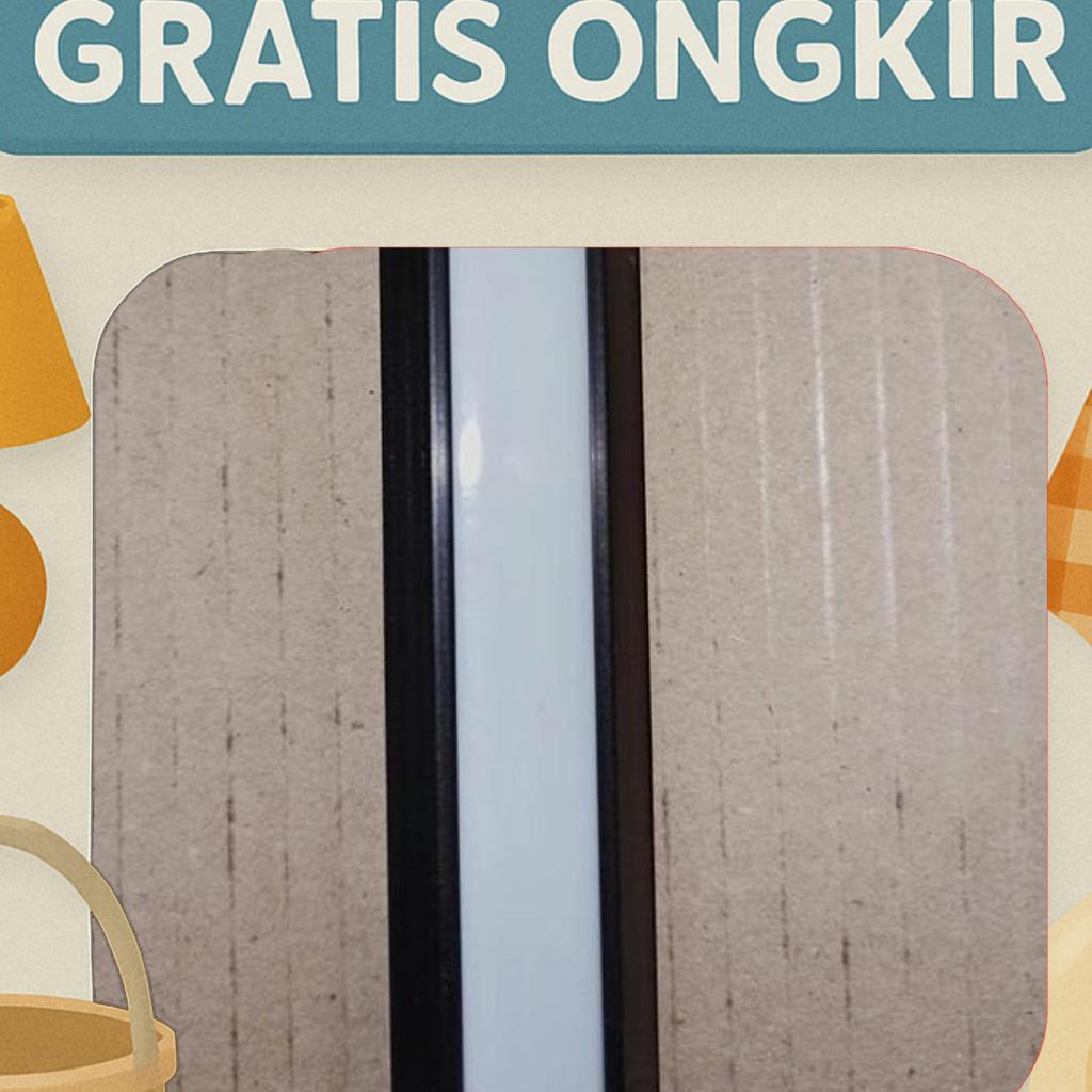 Rumah Cover Rel Lis Box Lampu Led Strip Sudut