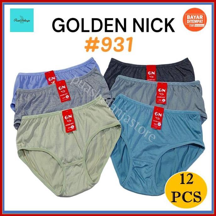 Murah Celana Dalam Golden Nick 931 Warna Pastel CD JUMBO Golden Nick Terbaru Non COD