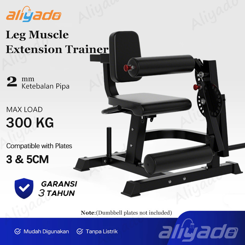 Leg Extension Leg Curl Seated Leg Extension & Lying Leg Curl Machine Home Gym Mesin Latihan Kaki all