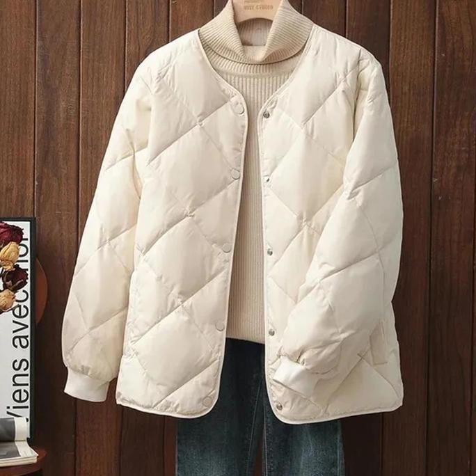 jaket tebal wanita winter parasut