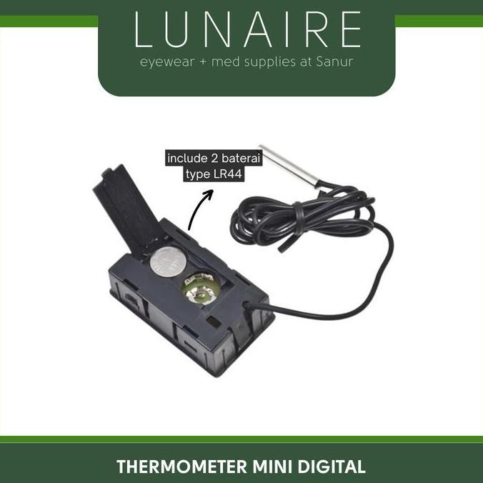 New- Termometer digital Alat ukur suhu mini untuk kulkas freezer chiller cold storage vaccine carrie