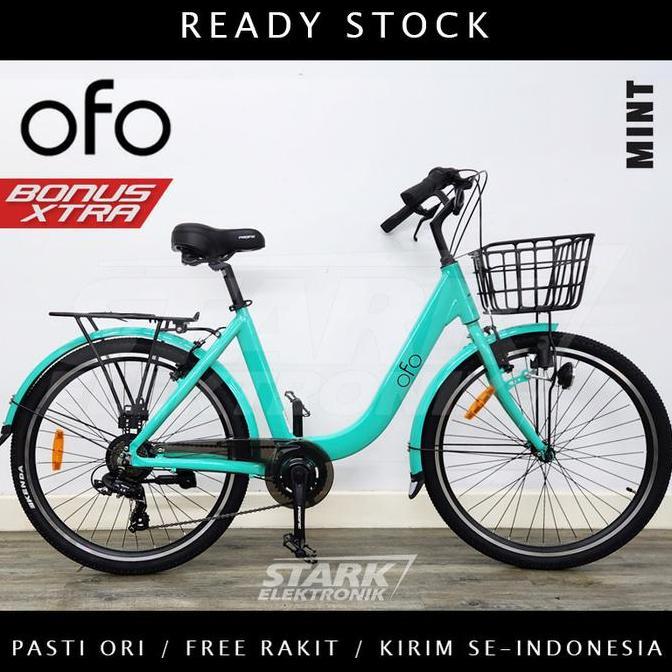 Promo Pacific OFO Sepeda Keranjang City Bike Diskon