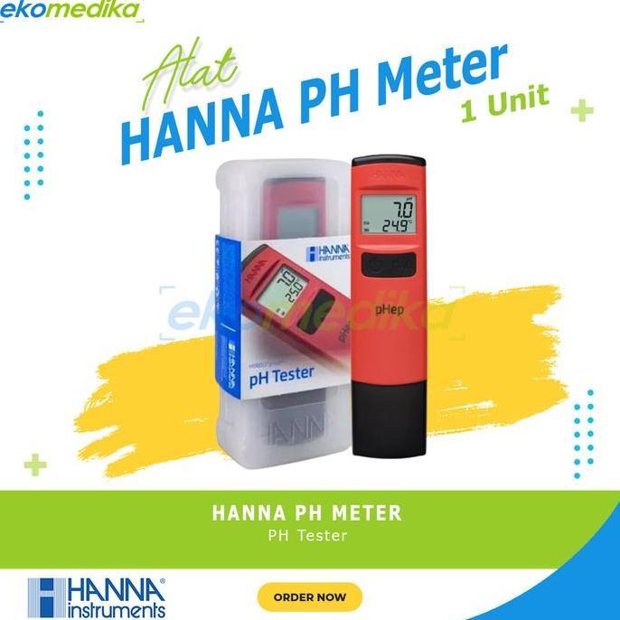 PH HANNA METER / PH Meter Hanna Digital 98107 pHep Pocket Tester
