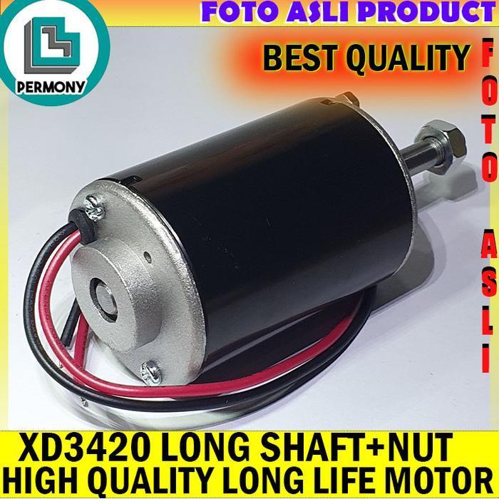 Xd3420 Motor Dinamo Xd-3420 High Quality Long Shaft Axis 3420 Mur Original Dan Terpercaya