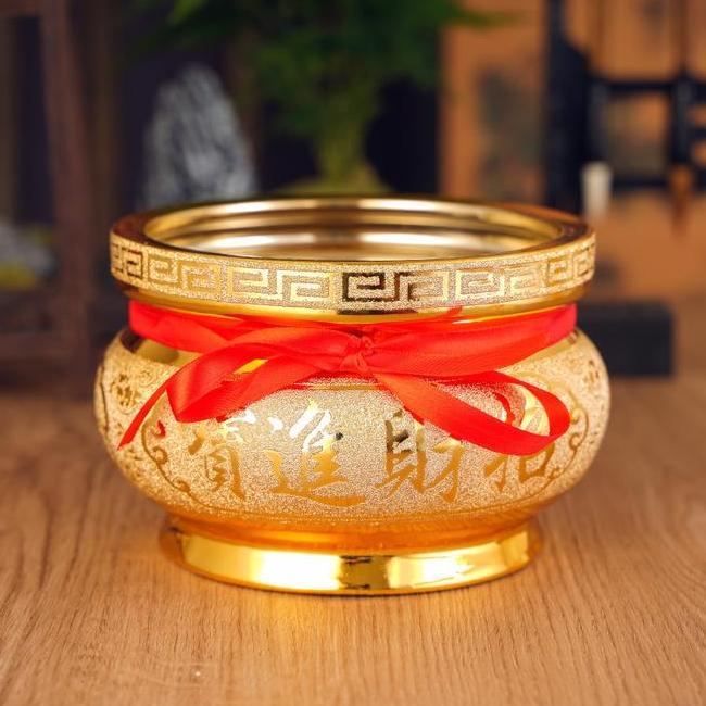 3.55Inch Hiolo Tempat Dupa Hio Emas Hio Dupa Kuningan Hiolo Tempat Hio Emas Kuningan