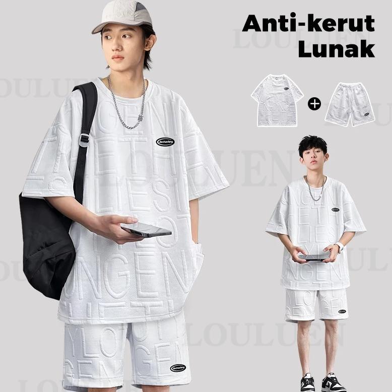 BEST DEALS KAOS PRIA KAOS OVERSIZE PRIA BAJU SETELAN PRIA CELANA PENDEK PRIA BAJU SET PRIA DISTRO KA