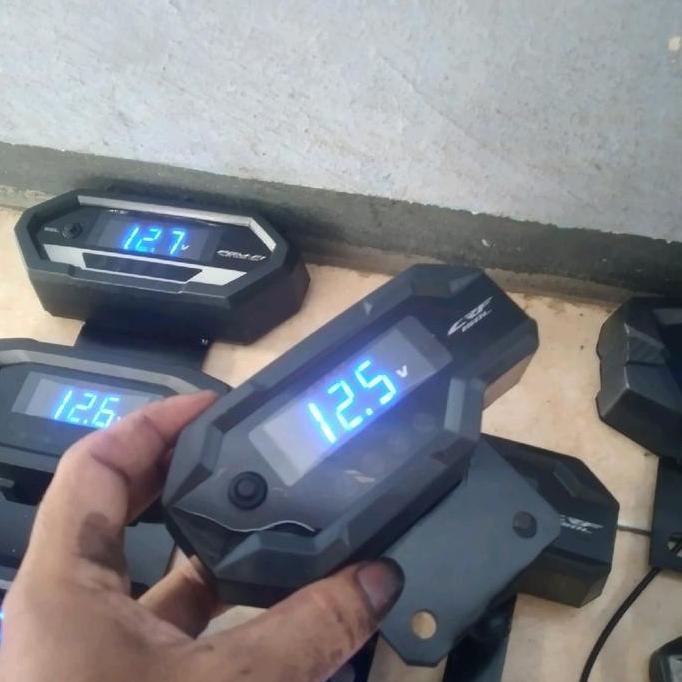 SPEEDOMETER ALA DIGITAL CRF ISIAN VOLTMETER AKI SPEDO PNP RX KING NINJA CB GL TIGER ORIGINAL DAN TER