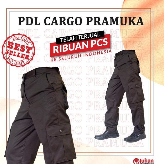 New- CELANA PANJANG PRAMUKA PDL -CELANA PRAMUKA PEMBINA (CARGO) BIG SIZE
