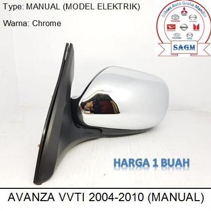SPION AVANZA XENIA VVTI 2004-2010 (MANUAL MODEL ELEKTRIK) CHROME