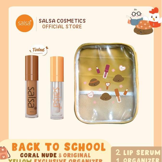 New- SALSA Back To School Bundle - Tinted Lip Glow Serum SALSA x Kelly's.co