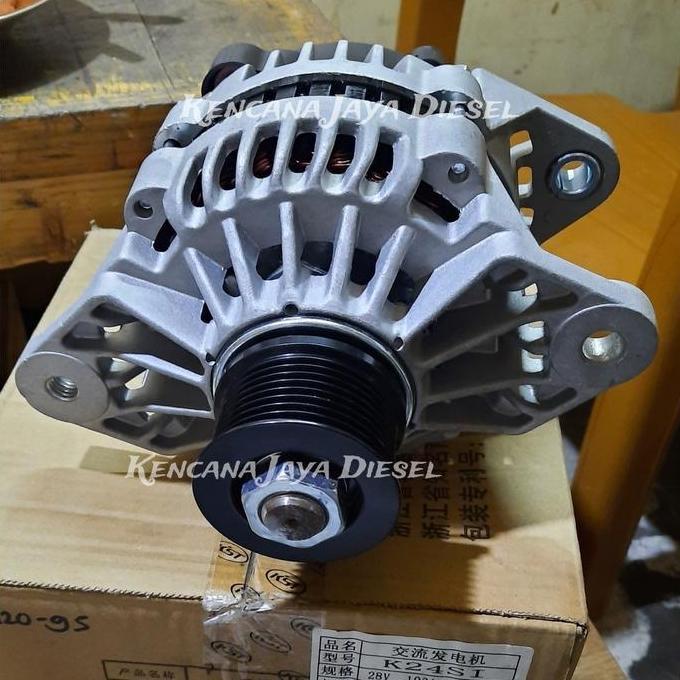 MEXALE Alternator Dinamo Hyundai R220-9S 24V 100A