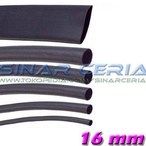SELONGSONG BAKAR KABEL 16MM PELNDUNG KABEL BAKAR HEATSHRINK 16MM
