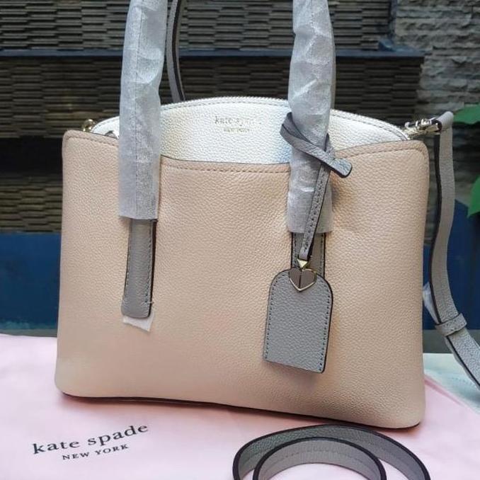 Tas Kate spade Margaux Medium satchel.blush multi
