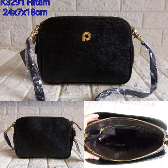 Tas Kulit Papillon Orinal K3291 Hitam