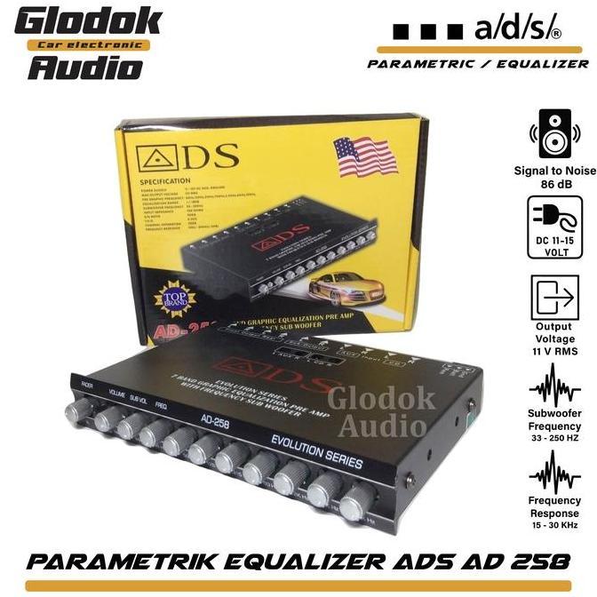 Parametrik Ads Ad 258  Graphic Equalizer Priem