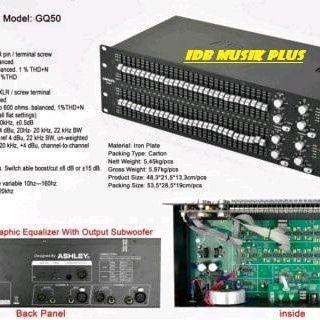 PROMO Equalizer Equaliser Ashley GQ50 GQ 50 Original Ashley