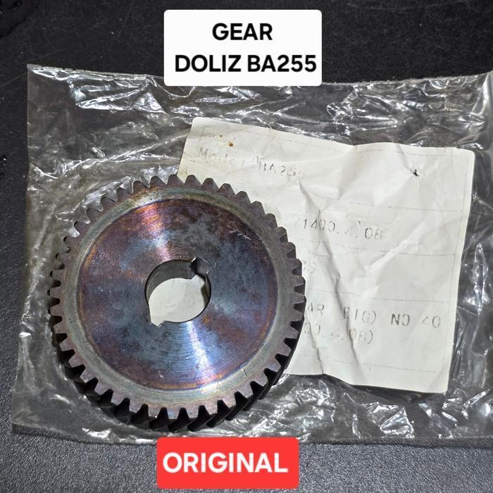 GEAR DOLIZ BA255 GIGI NANAS MESIN BOR BOBOK DOLIZ BA 255 HELICAL GEAR DOLIZ BA 255 ORIGINAL