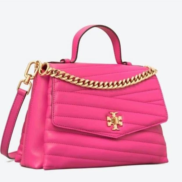 Tas Tory Burch Kira Chevron Top-handle Pink