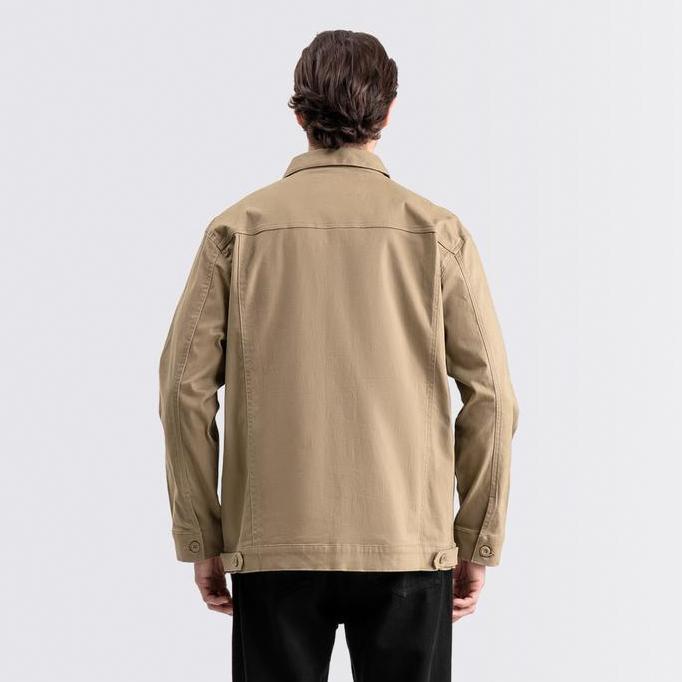 Demode_21 - LIVEHAF Trucker Canvas Jacket Milo | Jaket Trucker Pria Casual Premium