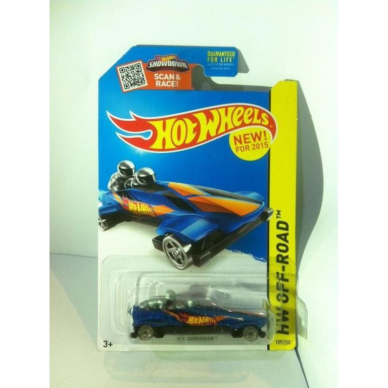 Hot Wheels. 2015 HW Off-Road Ice Mountain - Ice Shredder. Blue ClearMicro5SP AKTA MATTEL