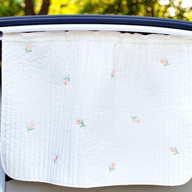 Promo Tirai Mobil Anak Karakter Kartun Lucu dengan Pengisap untuk Jendela Kendaraan, Perlindungan Ma