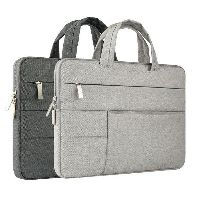 Tas Laptop Macbook Lenovo Samsung Tab S7 iPad Pro Softcase Nylon Pocket Handstrap 11 12 inch DISKON