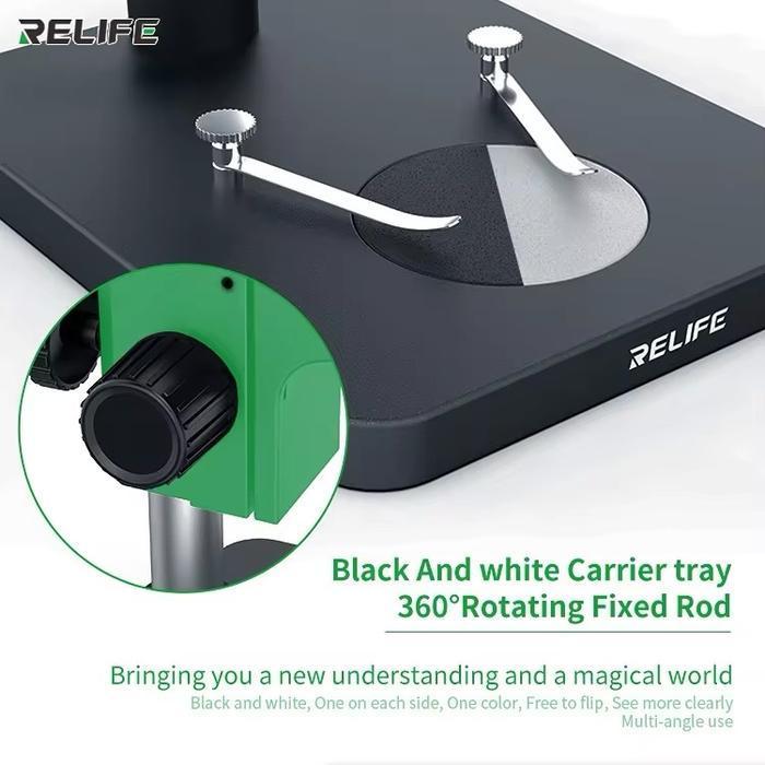 Mikroskop Binocular Relife Rl-M3-B1 - Rl-M3-B3 +Led Lamp - Microscope Binocular Original Dan Terperc