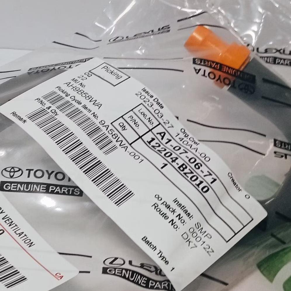 Selang Valve PCV+Valve PCV Original Toyota Avanza Xenia Rush Terios