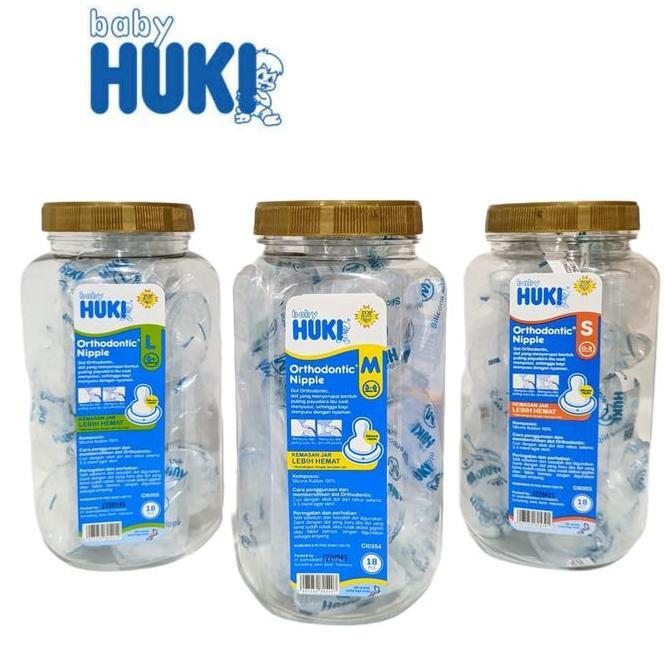 1 Toples Huki Nipple Dot Silicone Reguler Dan Ortodentic Bayi 1 Toples Isi 18Pcs