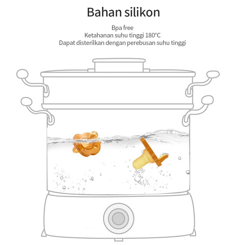 Hot Sale Aikoky Dot Empeng Bayi Newborn/Empeng Bayi Silikon Lembut/Kompeng Bayi 0 6 Bulan