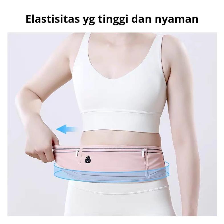 terlaris` terlaris tas pinggang olahraga tas ponsel lari tas pinggang olahraga pria dan wanita tas p
