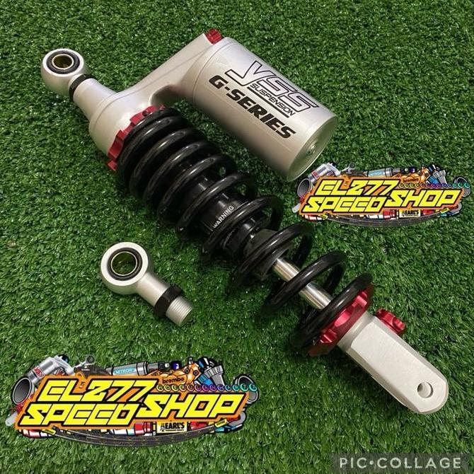 SHOCKBREAKER SHOCK BELAKANG VARIO 125 VARIO 150 TABUNG MODEL COPY YSS BLACK SERIES UKURAN 330MM DAN 