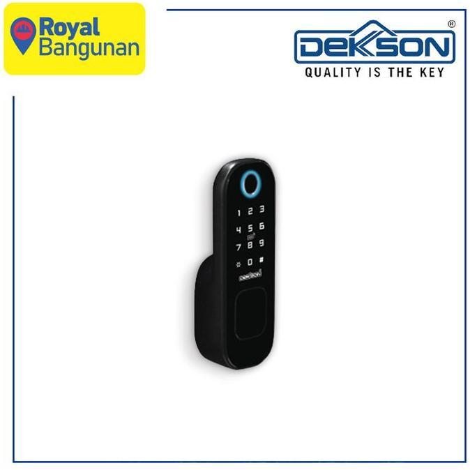 Dekkson ELC 9318 MF Pass BT R07 Black Smart door Lock
